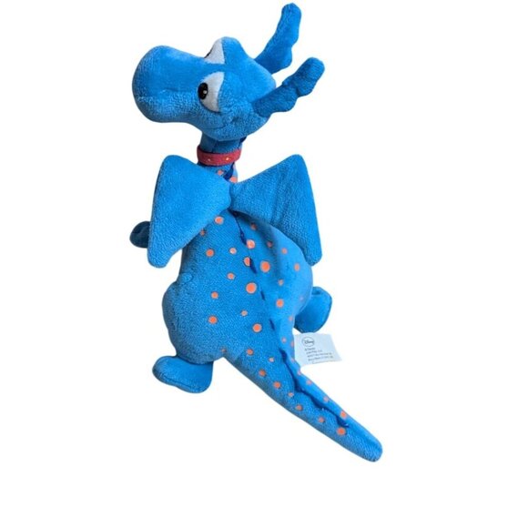 Disney Doc McStuffins Stuffy Blue Dragon 9" Tall Plush Stuffed Toy Just Play - Picture 1 of 9